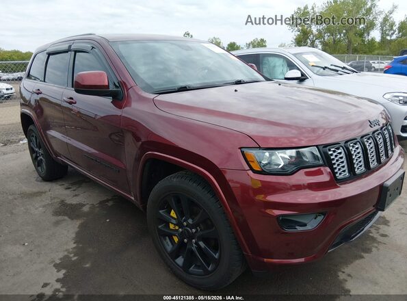 1C4RJFAG4KC600993 2019 JEEP GRAND CHEROKEE Красный Передняя правая четверть