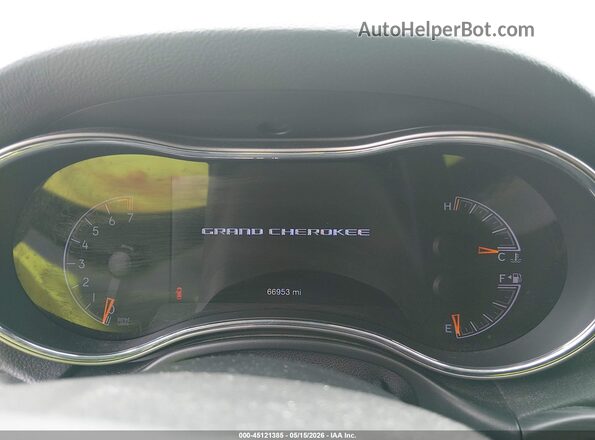 1C4RJFAG4KC600993 2019 JEEP GRAND CHEROKEE Красный Вид задних сидений