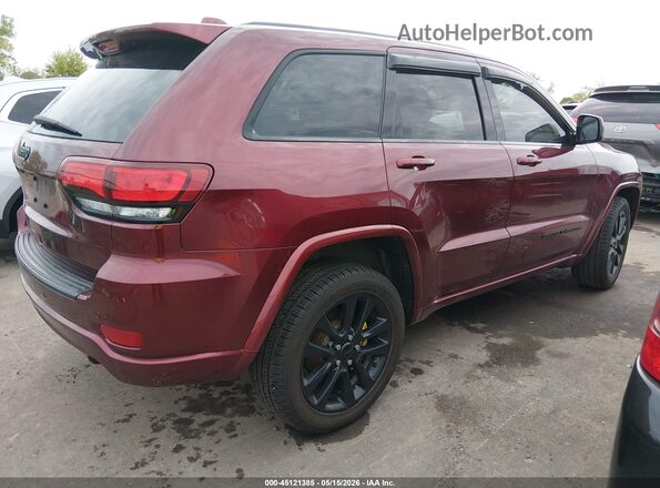 1C4RJFAG4KC600993 2019 JEEP GRAND CHEROKEE Красный Задняя правая четверть