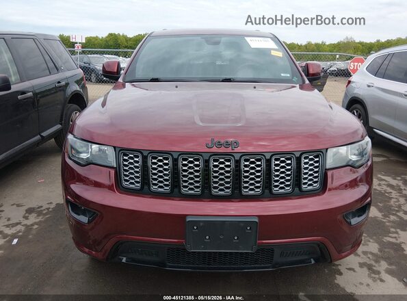 1C4RJFAG4KC600993 2019 JEEP GRAND CHEROKEE Красный Вид щитка приборов