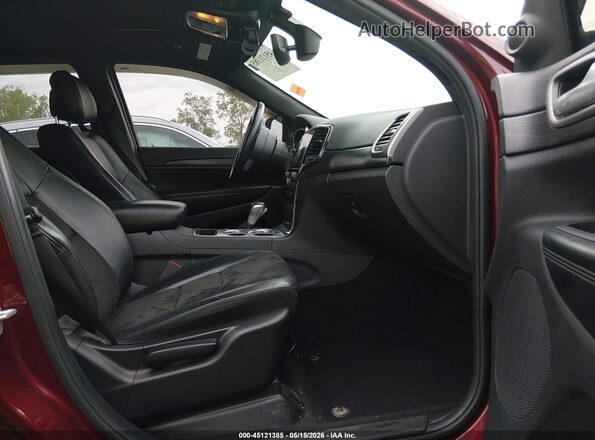 1C4RJFAG4KC600993 2019 JEEP GRAND CHEROKEE Красный Вид салона спереди