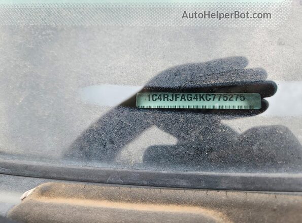1C4RJFAG4KC775275 2019 JEEP GRAND Gray Вид підкапотного простору