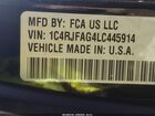 2020 Jeep Grand Cherokee Altitude 4x4 Черный vin: 1C4RJFAG4LC445914