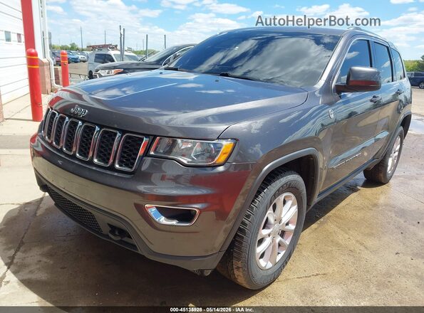 1C4RJFAG4MC793813 2021 JEEP GRAND CHEROKEE Серый Передняя левая четверть