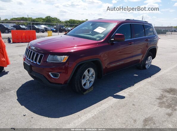 1C4RJFAG5GC332513 2016 JEEP GRAND CHEROKEE Красный Передняя левая четверть
