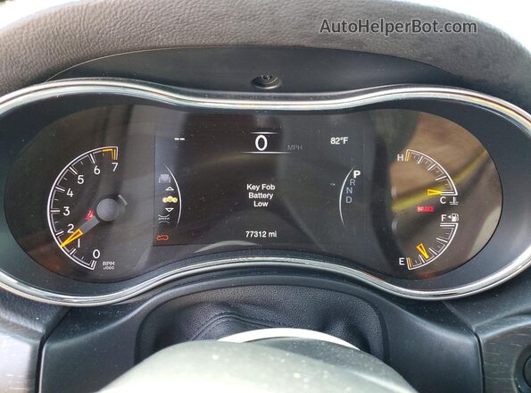 1C4RJFAG5JC506930 2018 JEEP GRAND Black Instrument cluster view