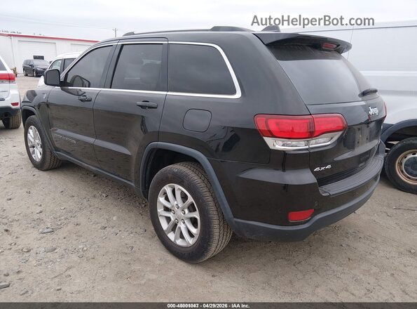 1C4RJFAG5MC793738 2021 JEEP GRAND CHEROKEE Черный Задняя левая четверть