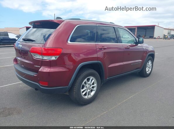 1C4RJFAG6JC452599 2018 JEEP GRAND CHEROKEE Красный Задняя правая четверть
