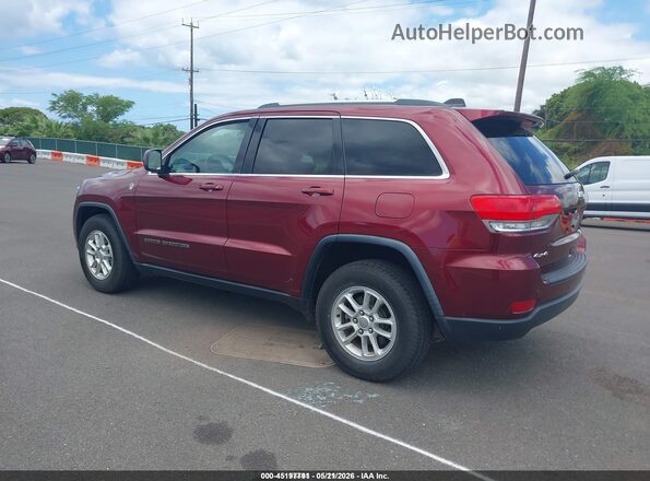 1C4RJFAG6JC452599 2018 JEEP GRAND CHEROKEE Красный Задняя левая четверть