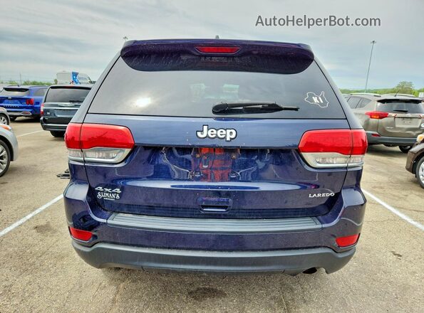 1C4RJFAG7GC342038 2016 JEEP GRAND Blue Вид ззаду