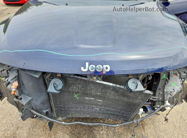1C4RJFAG7GC342038 2016 JEEP GRAND Blue Вид підкапотного простору