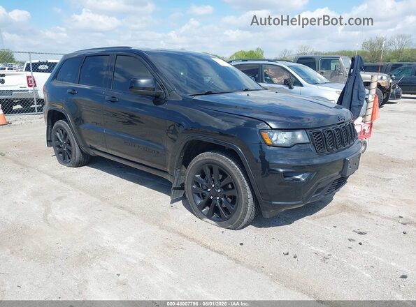 1C4RJFAG7JC203079 2018 JEEP GRAND CHEROKEE Черный Передняя правая четверть