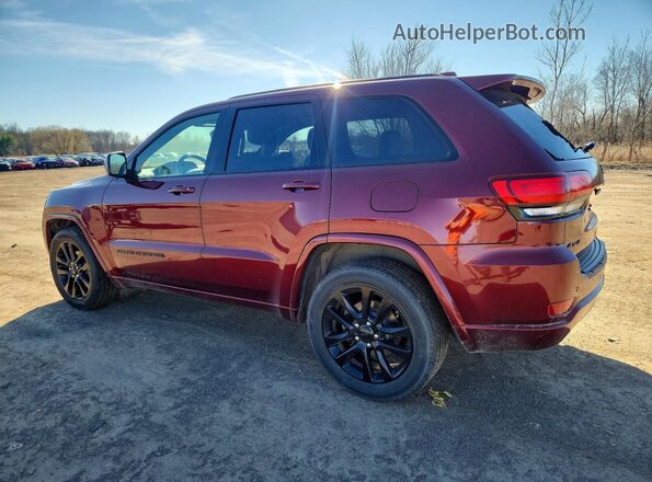 1C4RJFAG7KC600888 2019 JEEP GRAND Темно-бордовый Задняя левая четверть