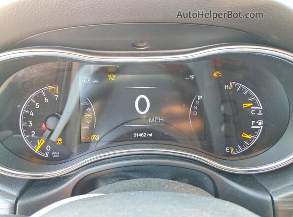 1C4RJFAG7KC636614 2019 JEEP GRAND Gray Vista del cuadro de instrumentos