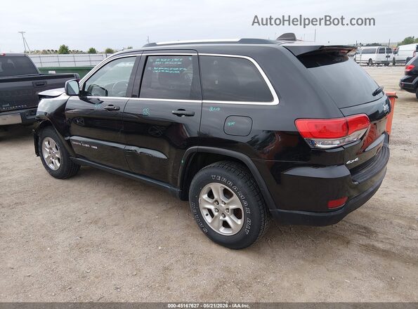 1C4RJFAG9GC333101 2016 JEEP GRAND CHEROKEE Черный Задняя левая четверть