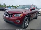 2016 Jeep Grand Cherokee Laredo Бордовый vin: 1C4RJFAG9GC431027