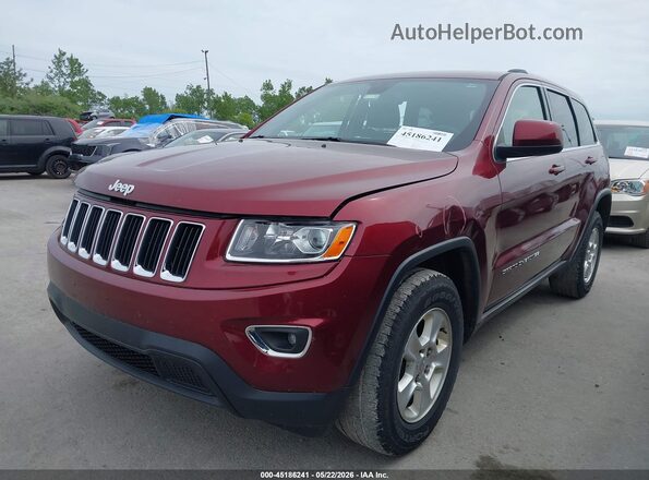 1C4RJFAG9GC431027 2016 JEEP GRAND CHEROKEE Бордовый Передняя левая четверть