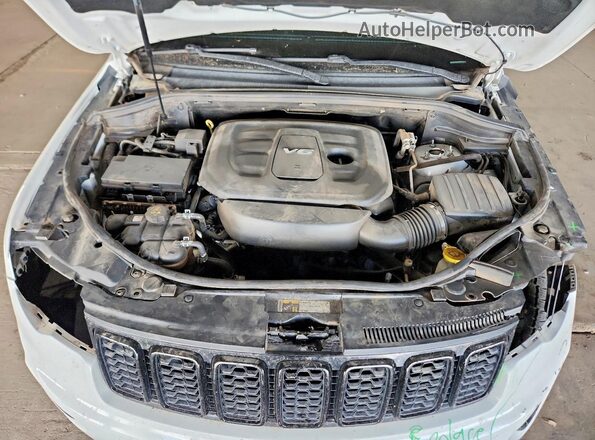 1C4RJFAG9JC452712 2018 JEEP GRAND White ძრავის განყოფილების ხედი