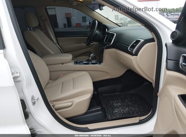 1C4RJFAG9KC537020 2019 JEEP GRAND CHEROKEE Белый Вид салона спереди