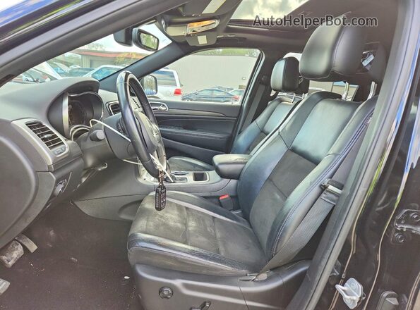 1C4RJFAG9KC787356 2019 JEEP GRAND Черный Вид салона спереди