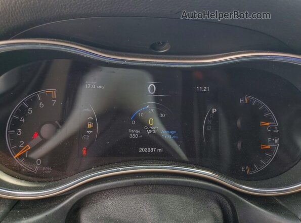 1C4RJFBG0GC348407 2016 JEEP GRAND White Widok zestawu wskaźników