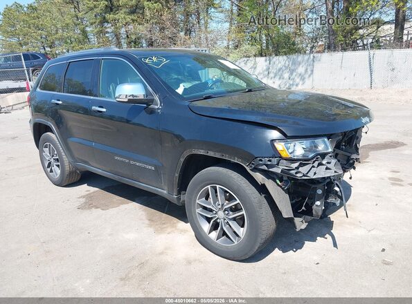 1C4RJFBG0HC632041 2017 JEEP GRAND CHEROKEE Черный Передняя правая четверть