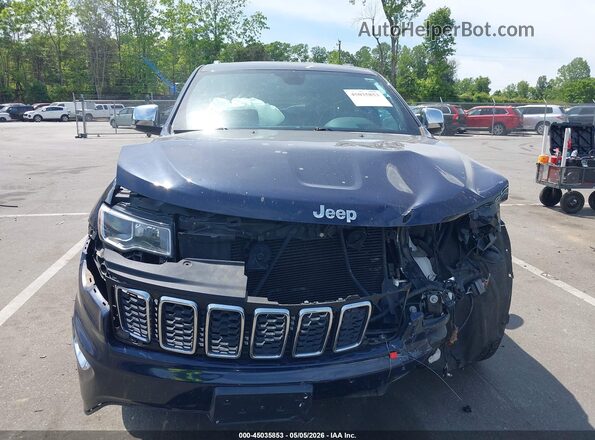 1C4RJFBG0HC821966 2017 JEEP GRAND CHEROKEE Синий Вид спереди
