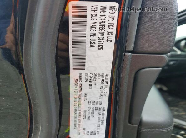 1C4RJFBG0MC871826 2021 JEEP GRAND Черный Вид подкапотного пространства