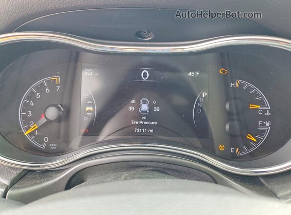 1C4RJFBG1KC672183 2019 JEEP GRAND Black Instrument cluster view
