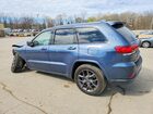 2021 Jeep Grand Cherokee Limited Синий vin: 1C4RJFBG1MC637968