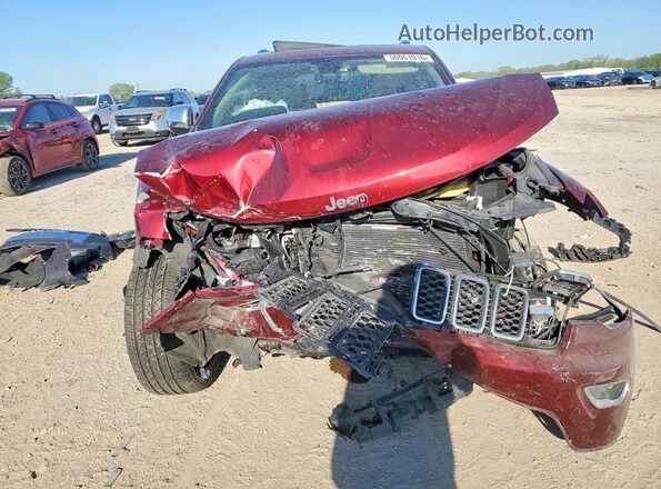1C4RJFBG1MC705881 2021 JEEP GRAND Red Widok z przodu