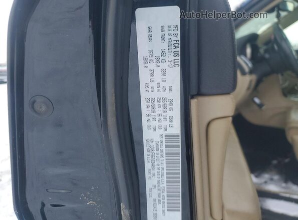 1C4RJFBG2HC844844 2017 JEEP GRAND Черный Вид наклейки с VIN-кодом