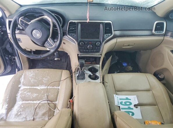 1C4RJFBG2HC844844 2017 JEEP GRAND Черный Вид панели приборов