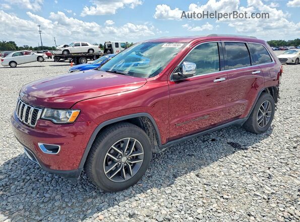1C4RJFBG2JC180101 2018 JEEP GRAND Красный Передняя левая четверть