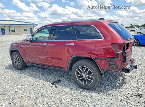 1C4RJFBG2JC180101 2018 JEEP GRAND Красный Задняя левая четверть