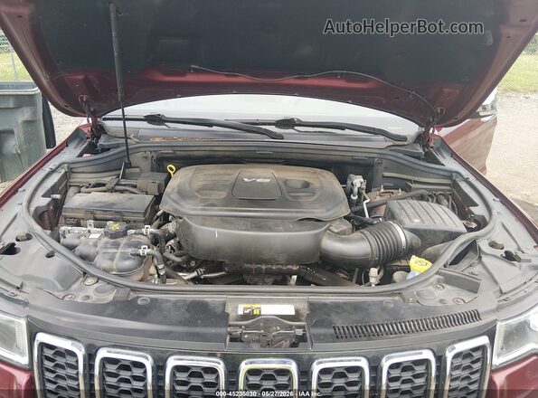 1C4RJFBG2JC389094 2018 JEEP GRAND CHEROKEE Красный Вид сзади