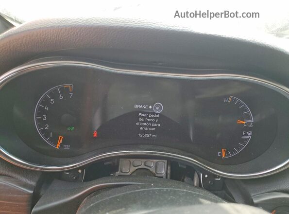 1C4RJFBG2LC120693 2020 JEEP GRAND Gray ხელსაწყოთა პანელის ხედი