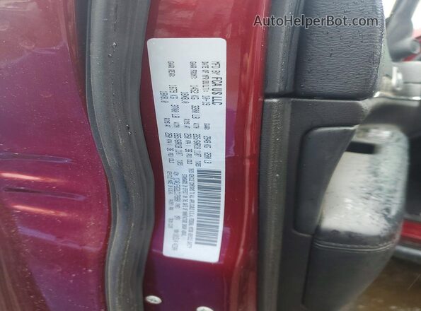 1C4RJFBG2LC179890 2020 JEEP GRAND Maroon Вид наклейки з VIN-кодом
