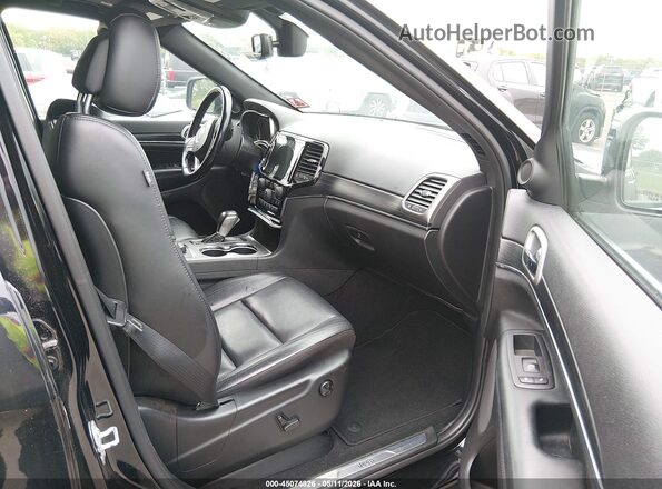 1C4RJFBG2LC209602 2020 JEEP GRAND CHEROKEE Black Front interior view