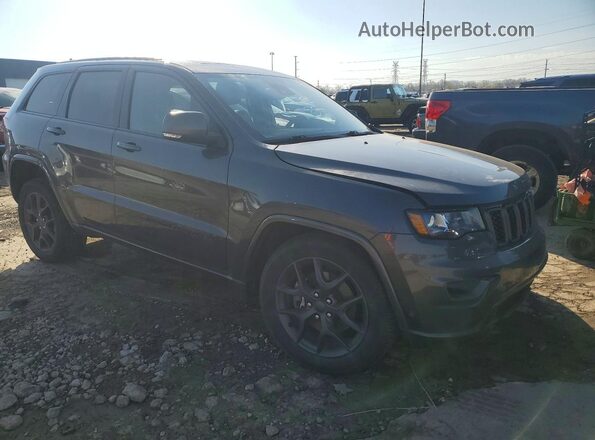 1C4RJFBG2MC711639 2021 JEEP GRAND Серый Передняя правая четверть