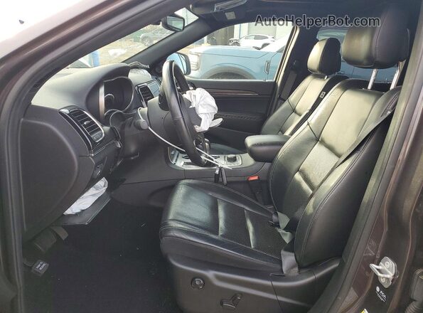 1C4RJFBG2MC768018 2021 JEEP GRAND Серый Вид салона спереди