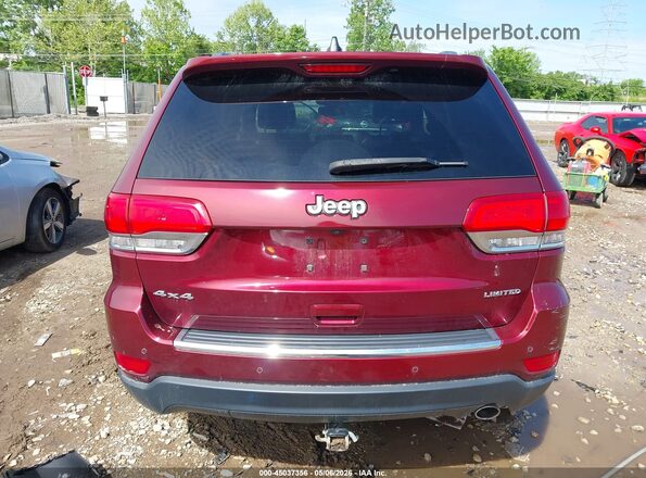 1C4RJFBG3JC207368 2018 JEEP GRAND CHEROKEE Темно-бордовый 
