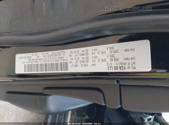1C4RJFBG3JC432793 2018 JEEP GRAND CHEROKEE Черный Вид подкапотного пространства