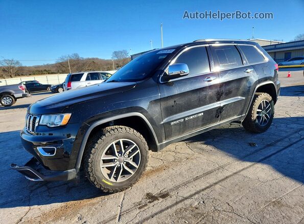 1C4RJFBG3KC646054 2019 JEEP GRAND Black წინა მარცხენა ხედი სამი მეოთხედიდან