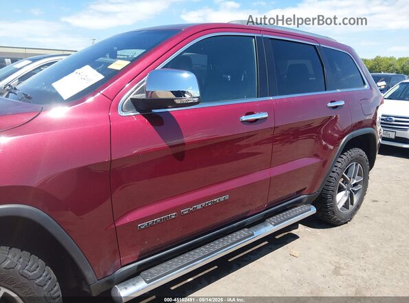 1C4RJFBG3LC122159 2020 JEEP GRAND CHEROKEE Красный Панорамный вид салона 360°