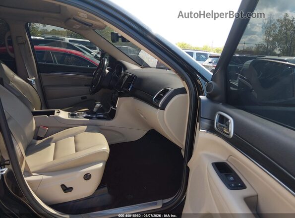 1C4RJFBG3LC137857 2020 JEEP GRAND CHEROKEE Черный Вид салона спереди