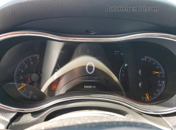 1C4RJFBG3LC289959 2020 JEEP GRAND White Вид щитка приладів