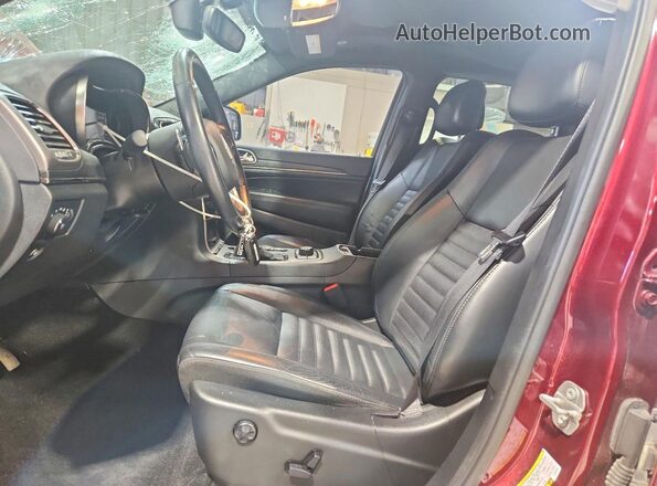 1C4RJFBG3LC328050 2020 JEEP GRAND Бордовый Вид салона спереди