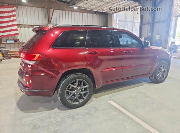 1C4RJFBG3LC328050 2020 JEEP GRAND Бордовый Задняя правая четверть