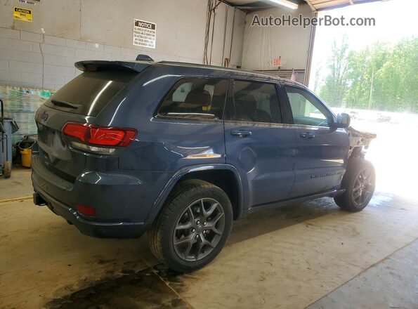 1C4RJFBG3MC528394 2021 JEEP GRAND Blue Trasero derecho